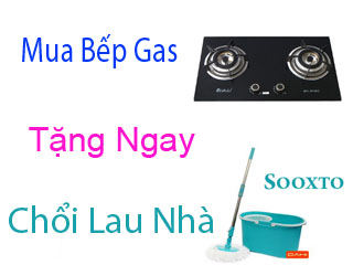 [Dantri.com.vn] Mua bếp gas tặng chổi lau nhà đa năng Thái Lan